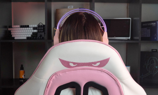 BANDIT Lollipop Gamerszék - Fehér-Pink