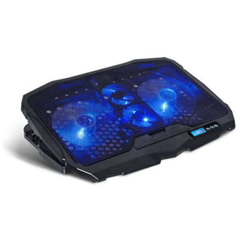 Spirit of Gamer Notebook Hűtőpad 17"-ig - AIRBLADE 600 RGB (25dB; 4x12cm, RGB, 2xUSB2.0)